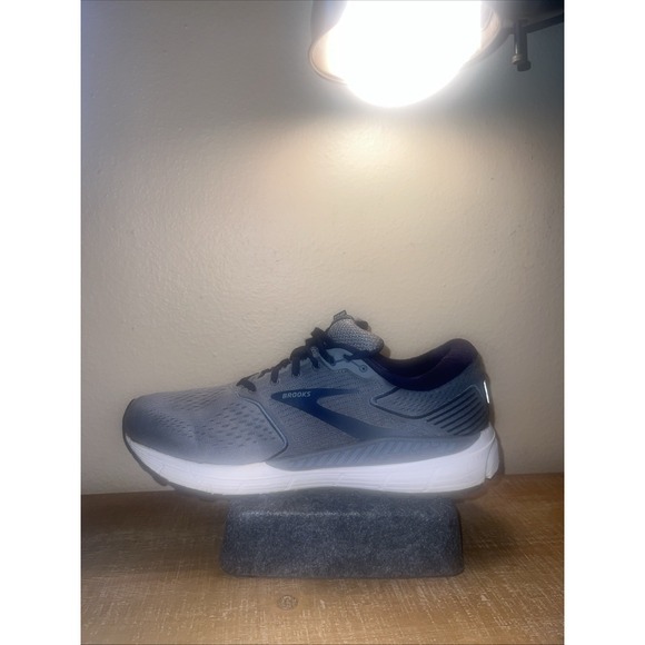 Brooks Beast GTS 20 Mens Running Shoes Gray Navy Size 12 Medium Cushioned - Picture 4 of 16